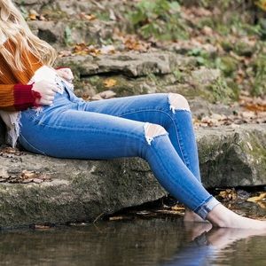 american eagle jegging like jeans size 0